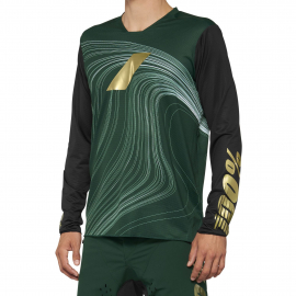 100% R-Core X Long Sleeve Limited Edition Jersey 2022 Forest Green S