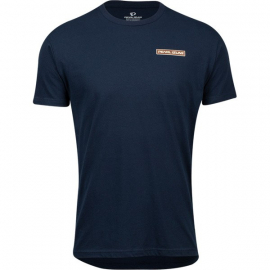Men's Graphic T-Shirt, Navy Badge, Size L