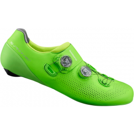 S-PHYRE RC9 (RC901) SPD-SL Shoes, Green, Size 43
