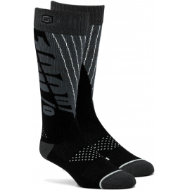  Torque Comfort Moto Socks Black / Steel Grey S/M