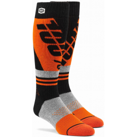  TORQUE Comfort Moto Socks Orange / Black S/ M