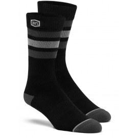  Stripes Casual Socks Black S / M