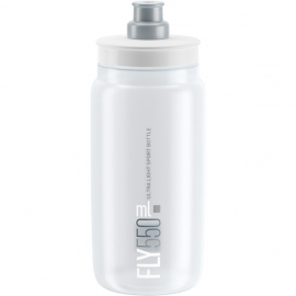 Fly  clear with grey logo  550 ml