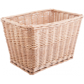 Spitalfields rectangular wicker basket with mounting plates