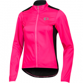 Women's ELITE Pursuit Hybrid Jacket  Screaming Pink/Black  Size L