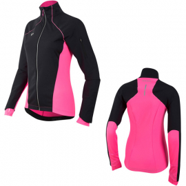 Women's Pursuit Softshell Jacket  Black/Screaming Pink  Size L