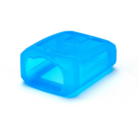 CM-JK01 silicone jacket for CM-1000 Shimano sport camera, clear blue
