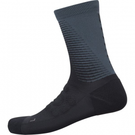 Unisex S-PHYRE Tall Socks, Black/Grey, Size M (Size 41-44)