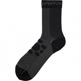 Unisex S-PHYRE Tall Socks, Black, Size S (Size 36-40)