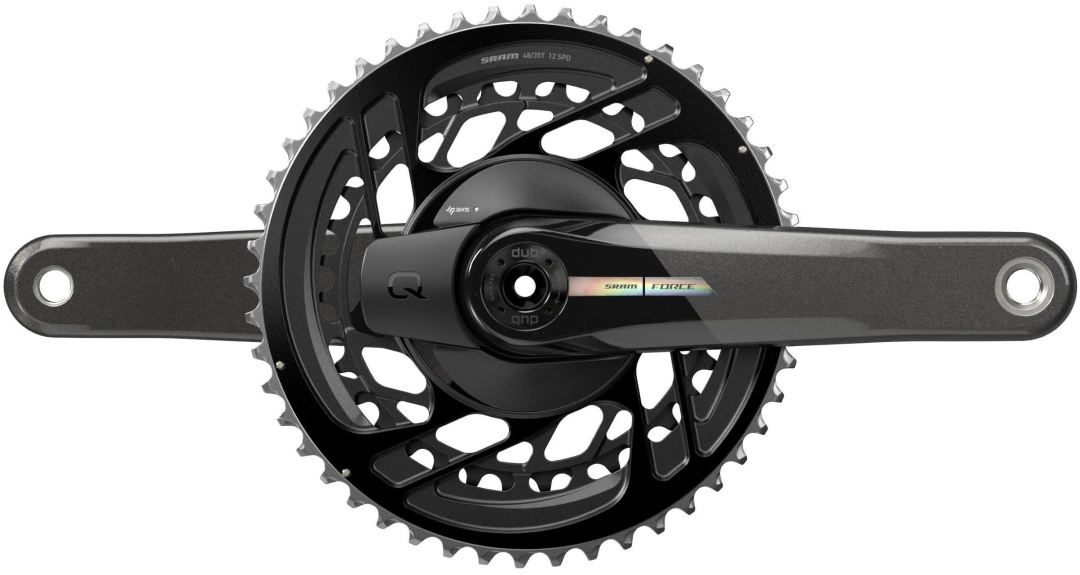 Sram FORCE D2 ROAD POWER METER SPIDER DUB 4835T DIRECT MOUNT BB NOT  INCLUDED 2023 165MM